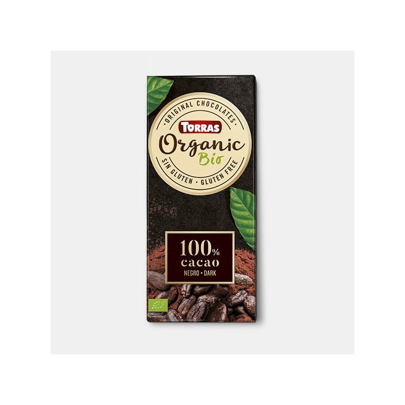 Tableta Orgánico negro 100% cacao